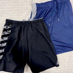 Reebok Mens Gym Shorts (small and medium)